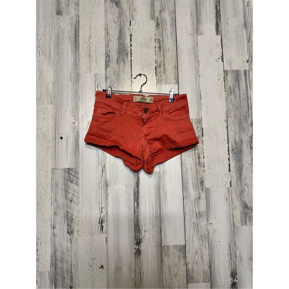 Hollister red shorts